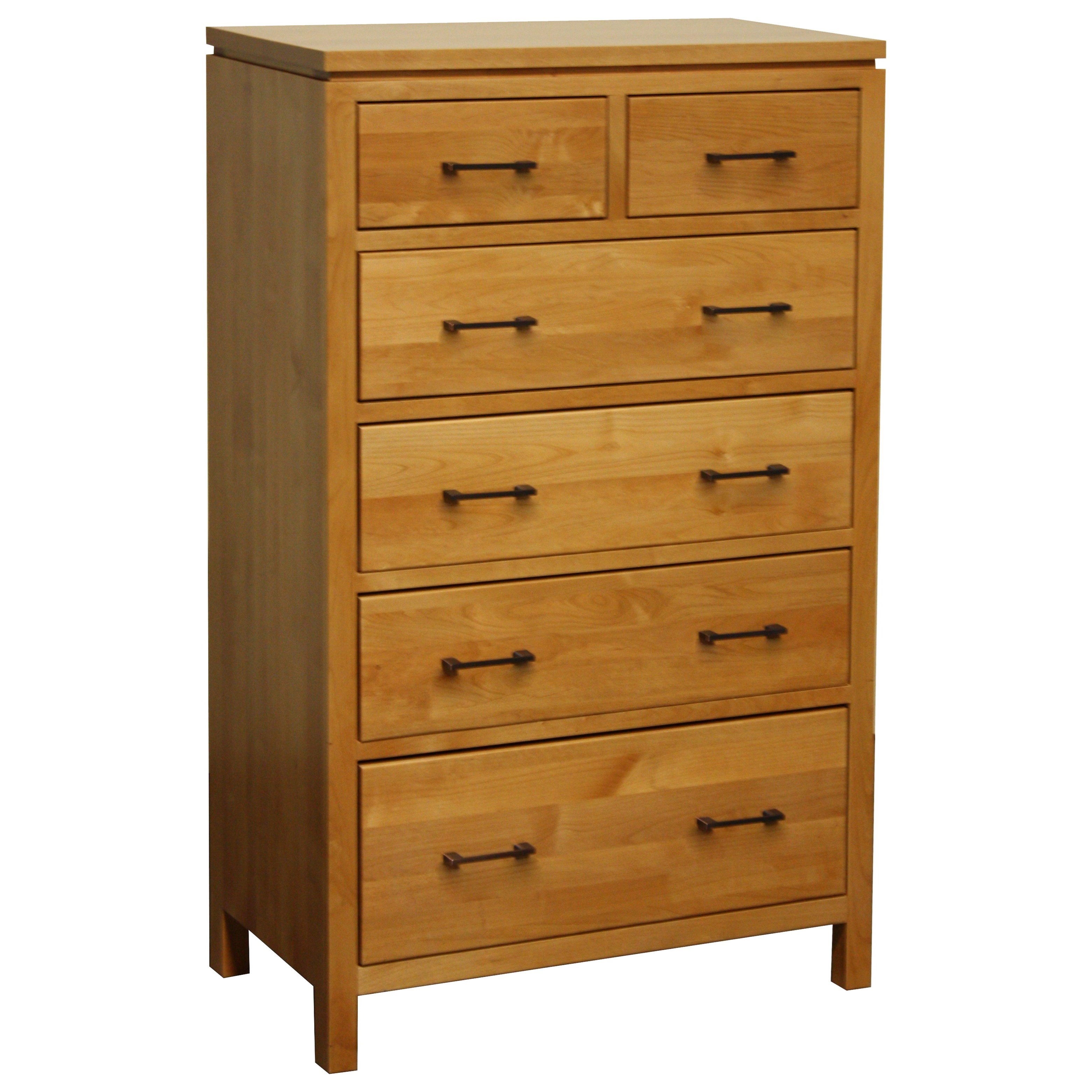 Archbold Furniture 2 West 6316 6 Drawer Chest with Blanket Drawer